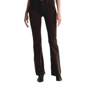 NEW AG JEANS farrah bootcut jeans in rich umber